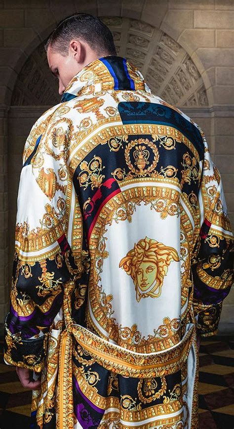 versace kimono men& 39|men's versace robe.